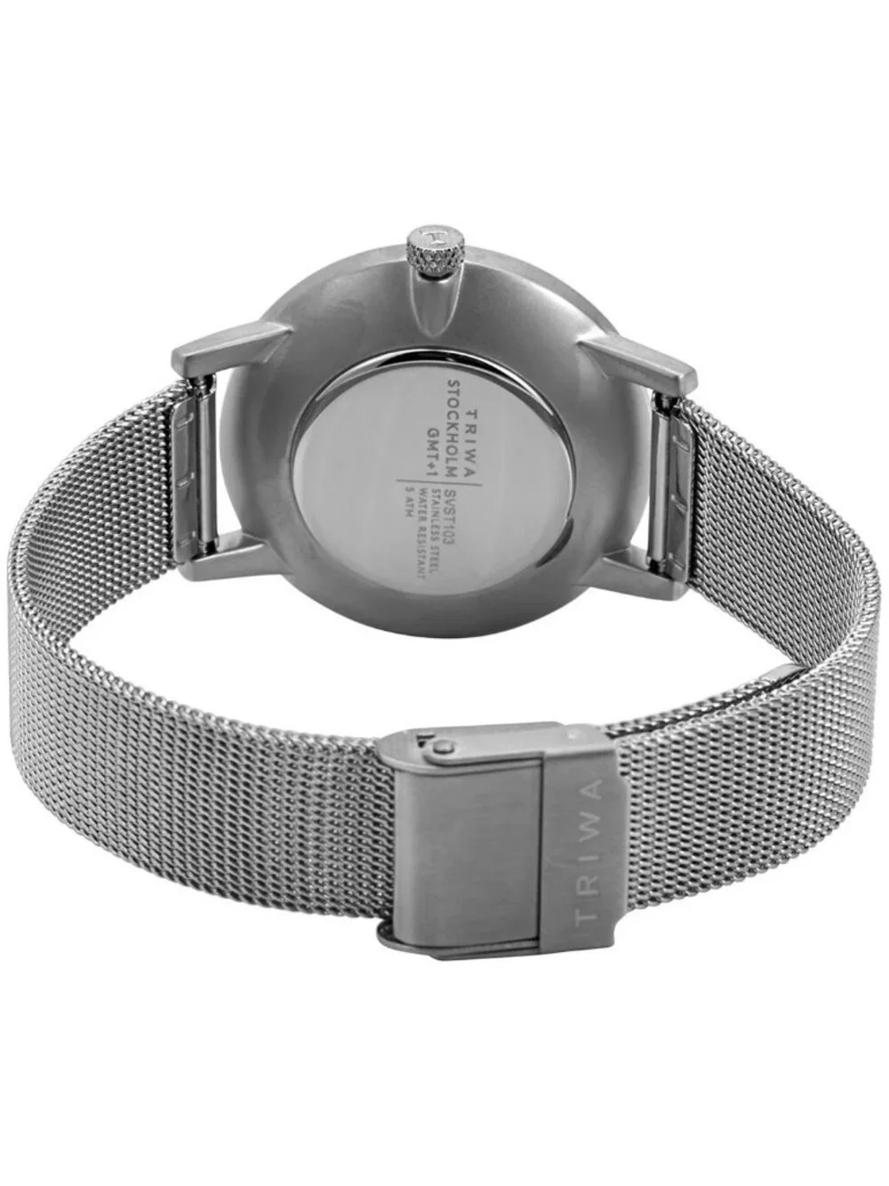 NWT Triwa Ebony Svalan Quartz Black Dial Ladies Watch